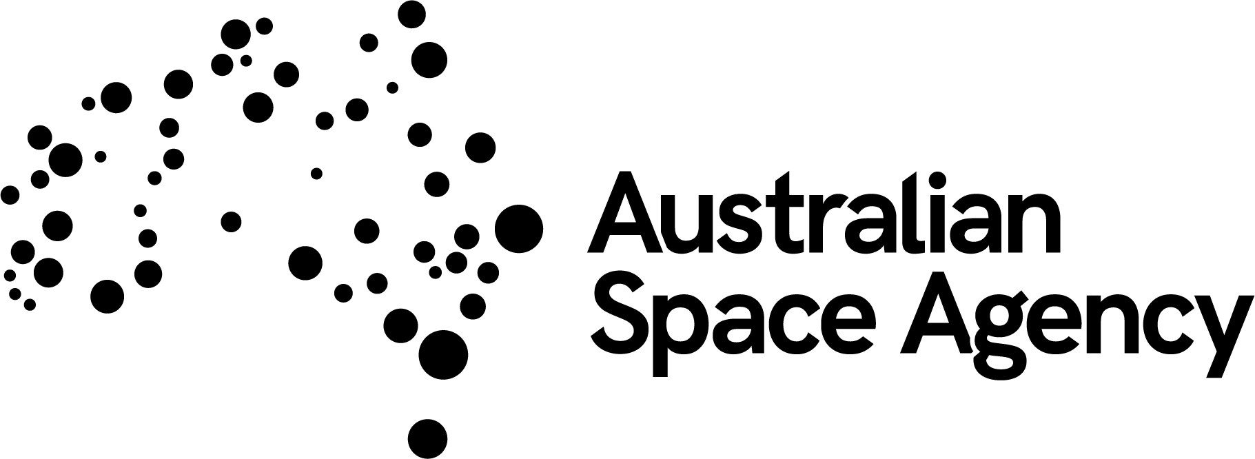 Aus Space Agency Logo_Black
