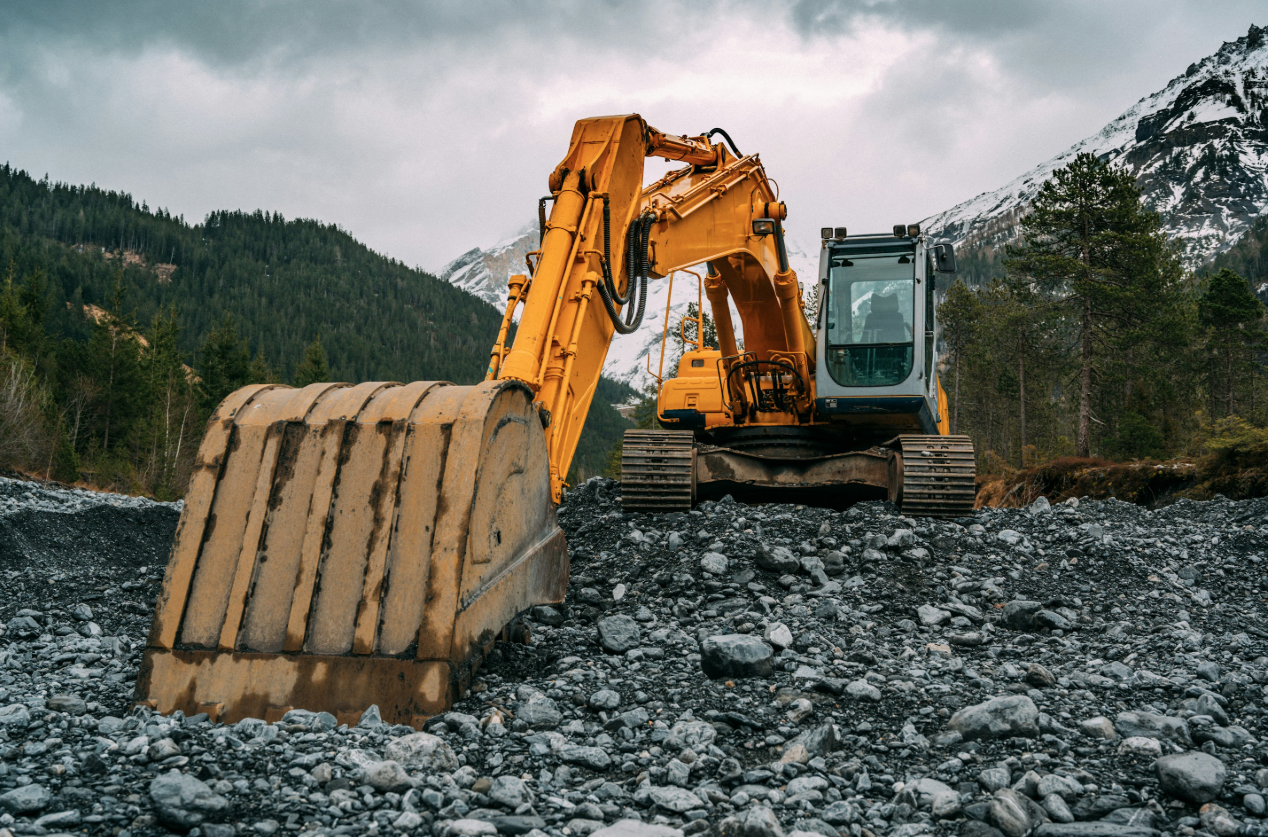 Track mining equipment