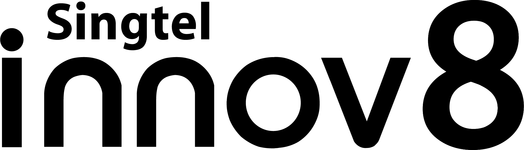 Singtel Innov8 Logo Black